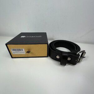 New Grit & Guts Leather Belt 100% Premium USA Full Grain Bull Hide Sz 34